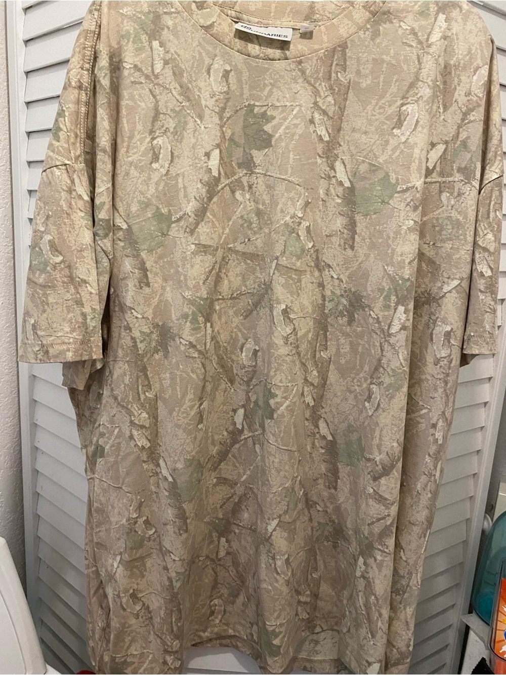 NO BOUNDARIES Men's “Oversized Short Sleeve Camo T-Shirt” Size 3XL Oak Tree NWT